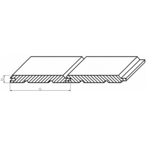 Palubky obkladové 19x121x3000 mm