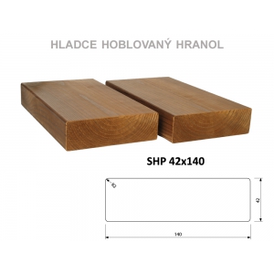 Thermowood hranol borovice SHP 42x140x3000 mm
